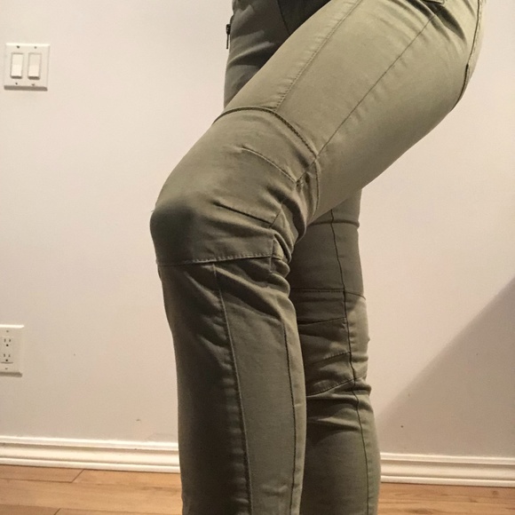Low rise olive pants - Picture 16 of 16
